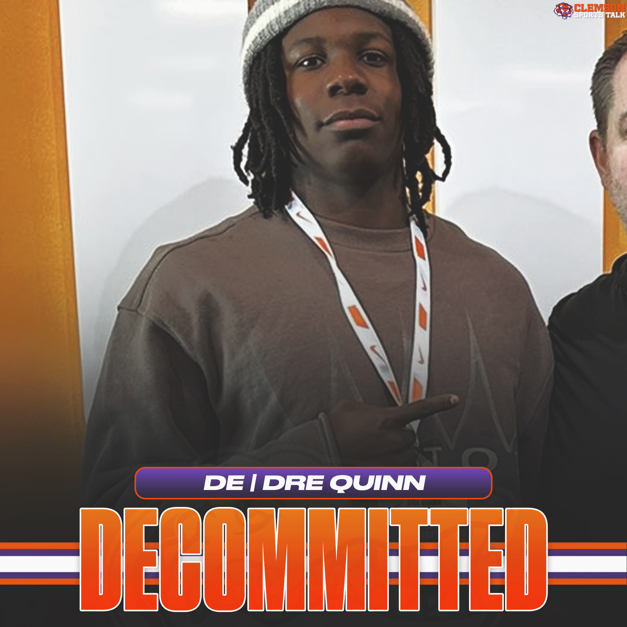 Clemson Sports - 2026 four-star DE Dre Quinn has... | Facebook