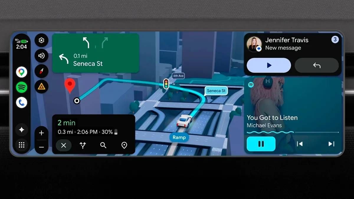Android Auto Gets YouTube, Gemini, And Its Biggest Maps Upgrade In