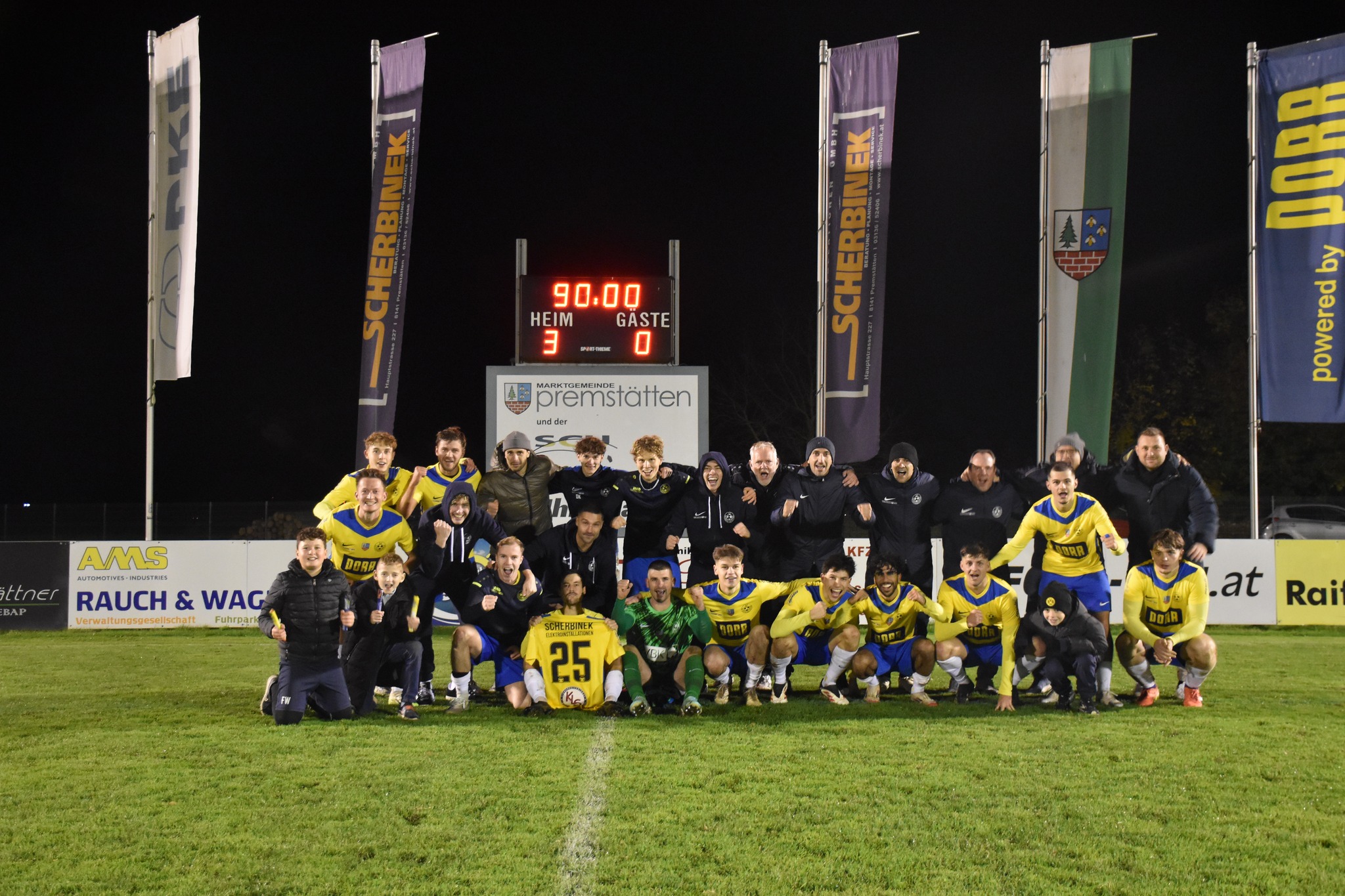 SC - SC Unterpremstätten : 1. FC Leibnitz 3:0 (1:0) Der SCU-Zug rollt ...
