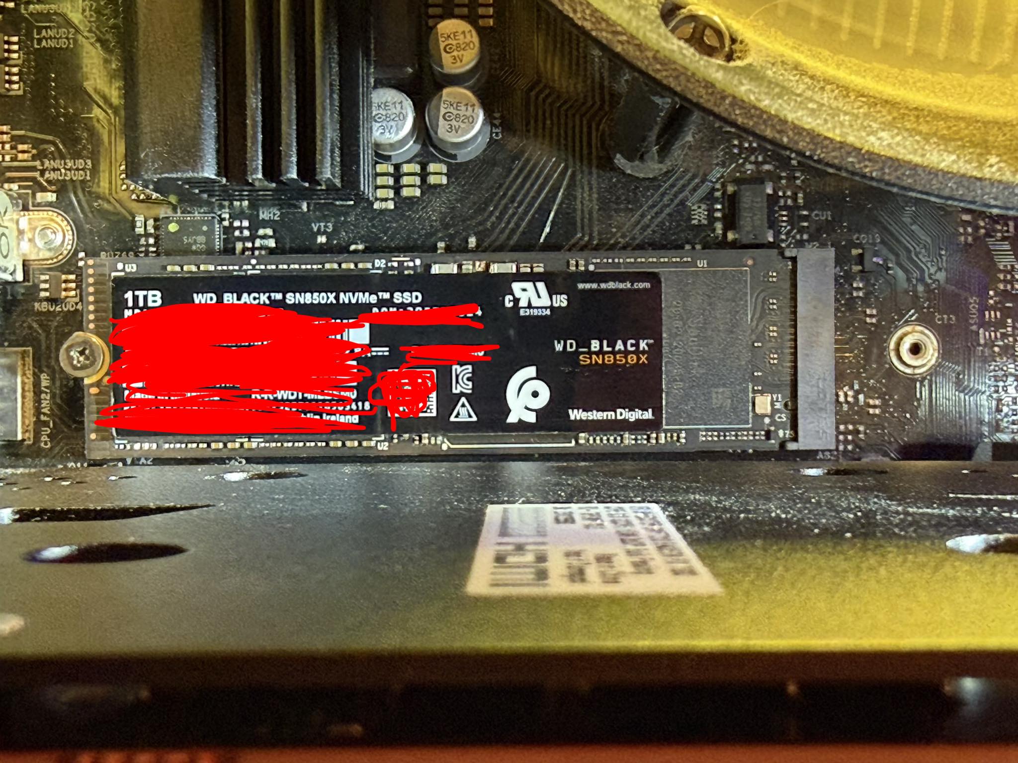 How to set up a new WD Black SN850X NVMe SSD in a gaming PC
