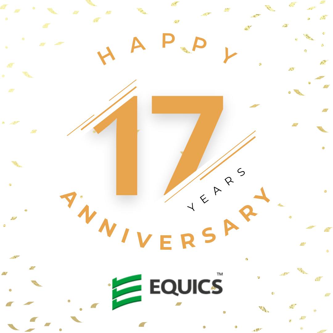 Equics Pvt Ltd - 🎉 Happy 17th Anniversary to Equics! 🎉...
