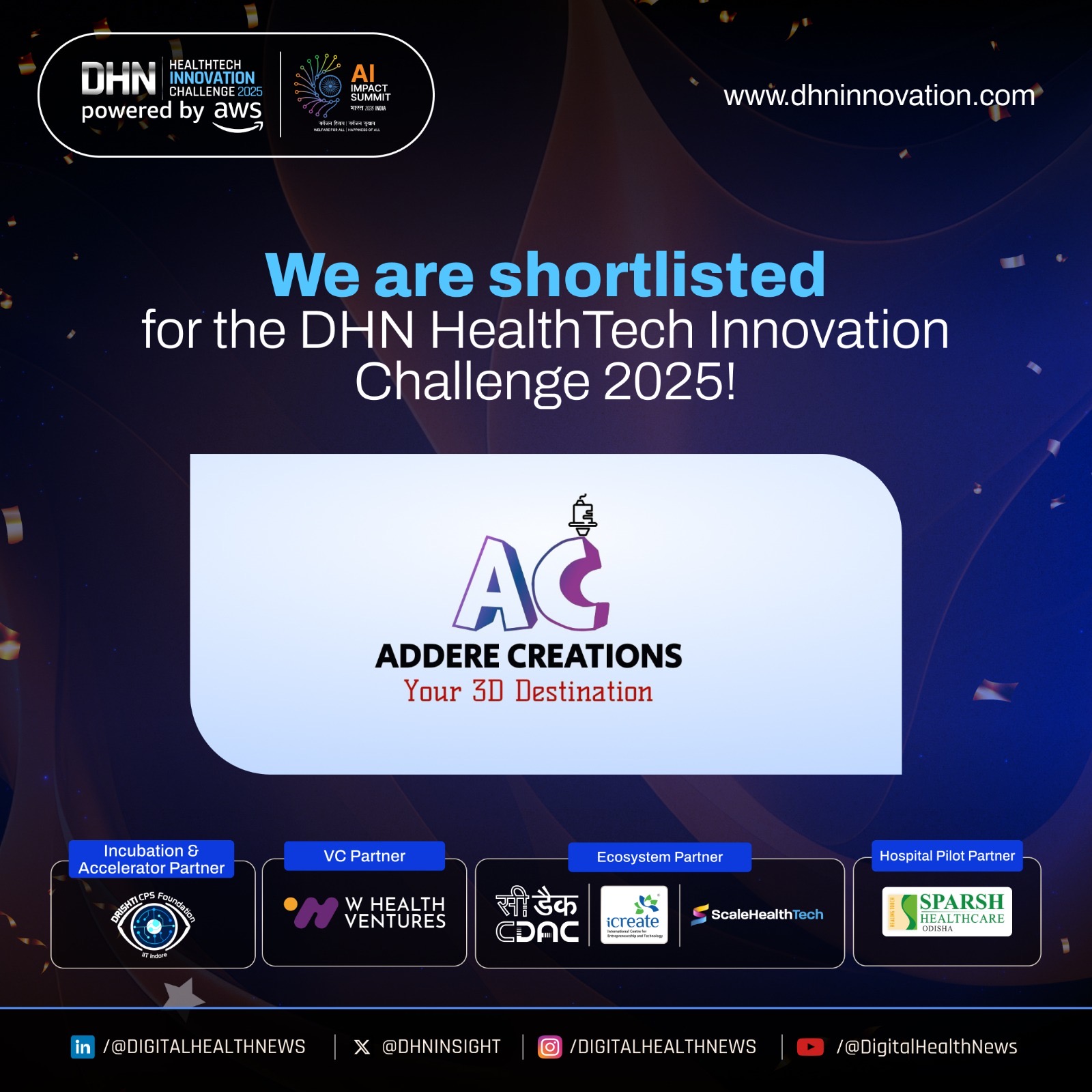 Addere - The DHN HealthTech Innovation Challenge 2025 is a national ...