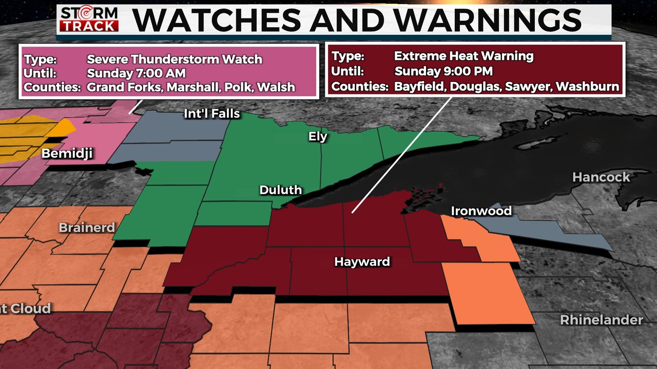 WDIO - WDIO STORM TRACK ALERT: Flood (FA) Watch for St. Louis, Douglas ...