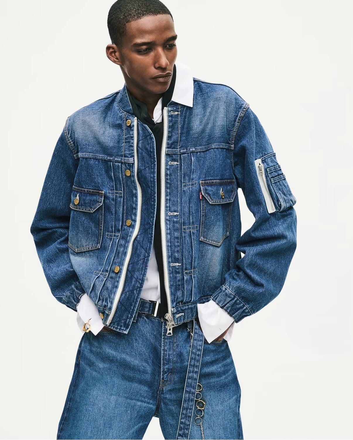Levi's︎︎® SilverTab™のデニムセットアップ。 #Levissilvertab