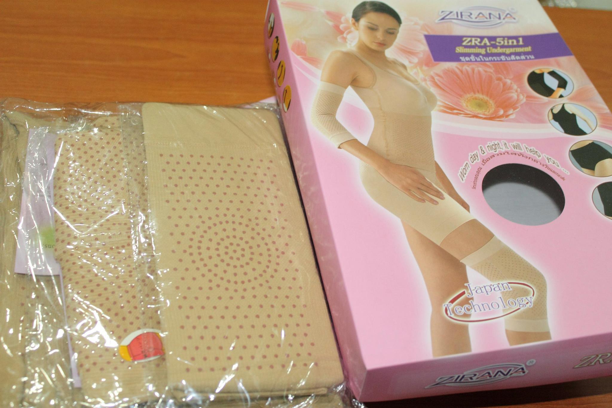[ZIRANA] ชุดกระชับสัดส่วนผู้หญิงสีเนื้อ ชุดกระชับส่วน ลดต้นแขน ลดต้นขา ...