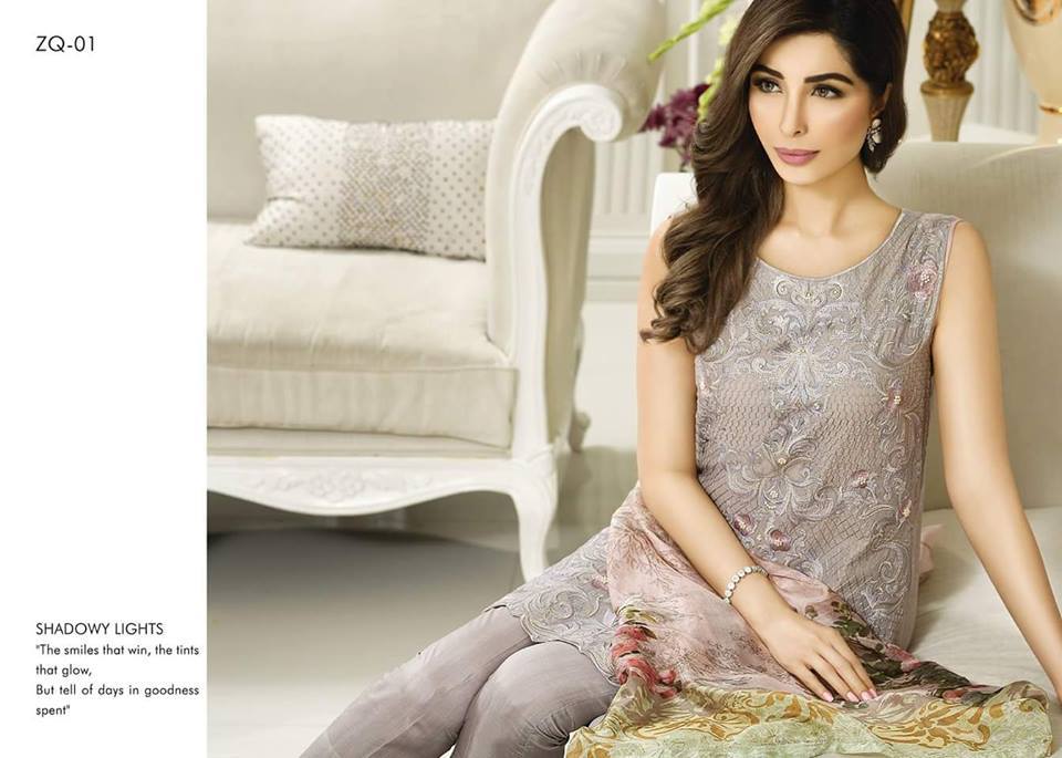 Usama silk - ZARQASH CHIFFON COLLECTION LAUNCHING 15TH JUNE 2016 PRICE ...