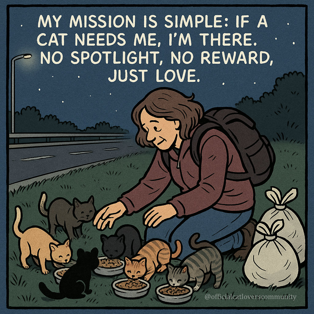 Cat - Some acts of love never make noise—they simply exist, quietly and ...