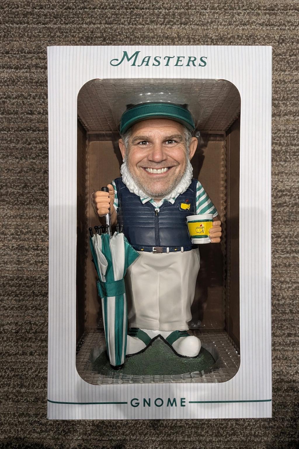 After further review - those new gnomes up at The Masters are