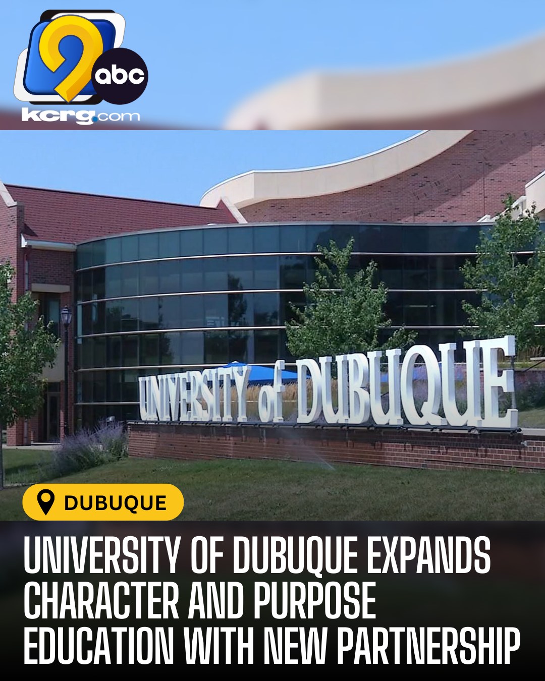KCRG-TV9 - The University of Dubuque is expanding its efforts to ...