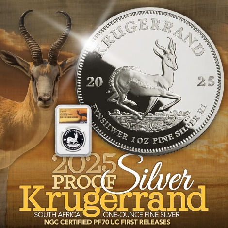 The Coin - 2025 Proof South Africa Silver Krugerrands are here and ...