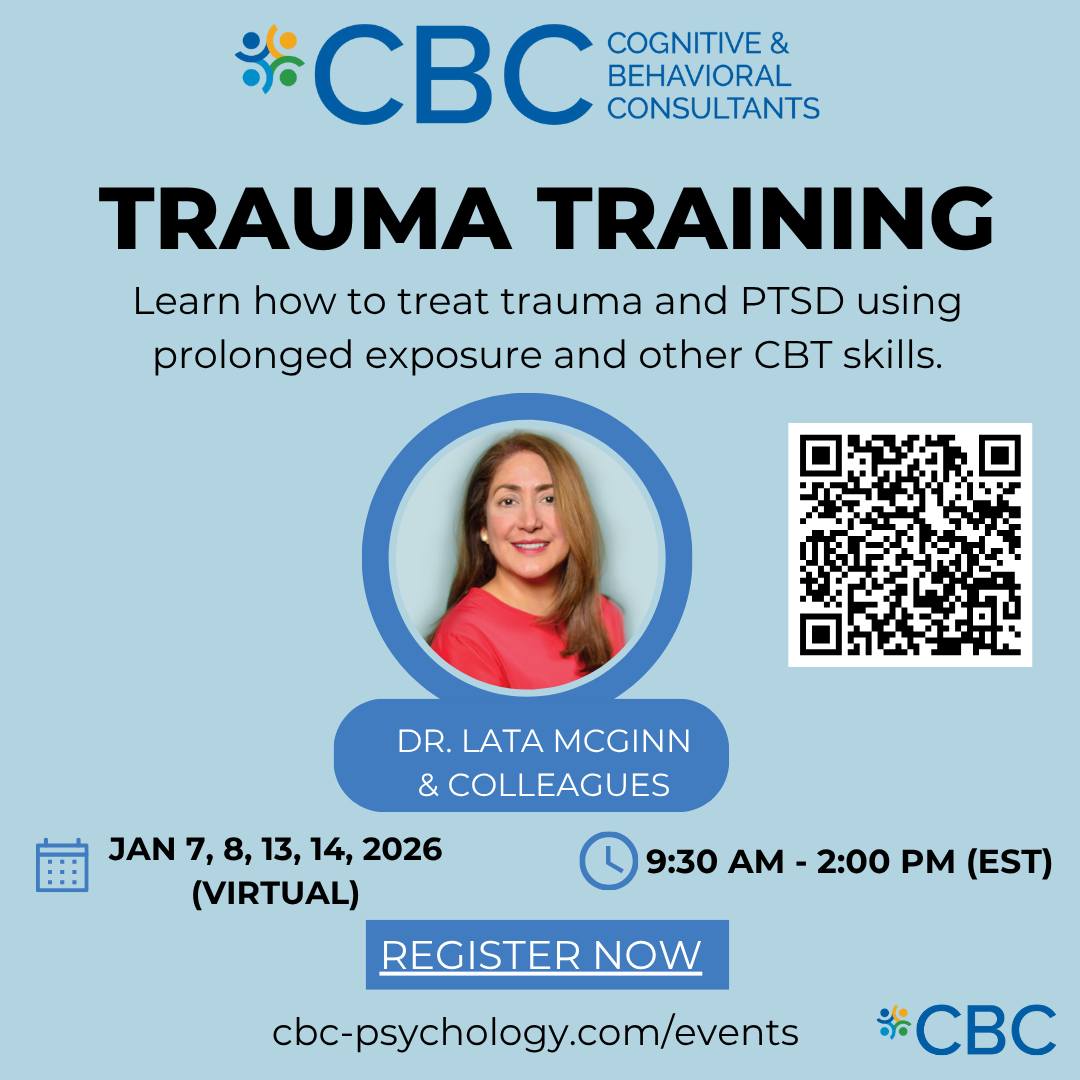 REGISTRATION IS NOW OPEN for our 2026 Trauma & Prolonged Exposure ...