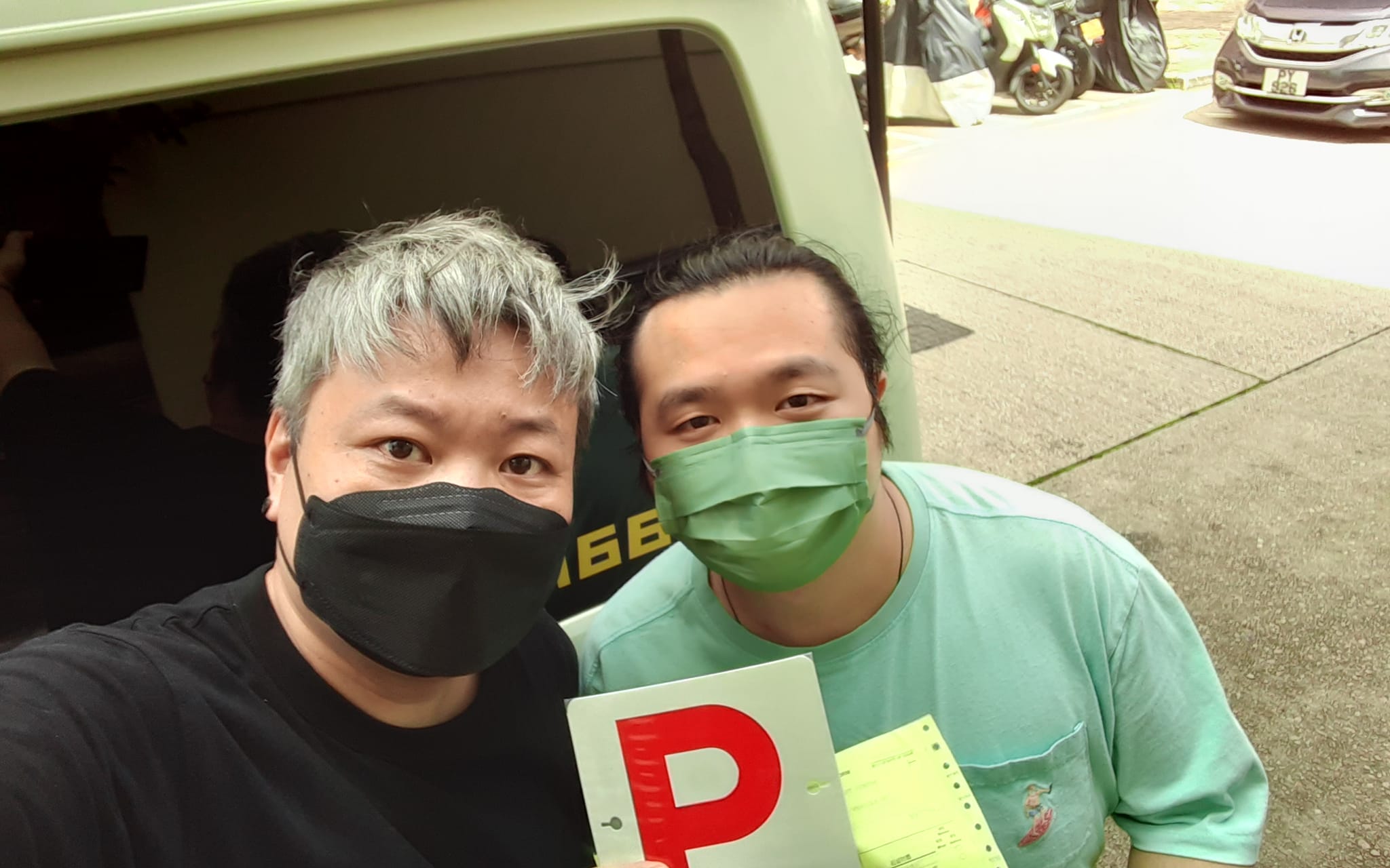 學車何sir - 澤安畢業 ＃澤安道駕駛考試中心 ＃棍波貨van ＃輕型貨車 ＃學車 ＃考牌 ＃教車師傅...