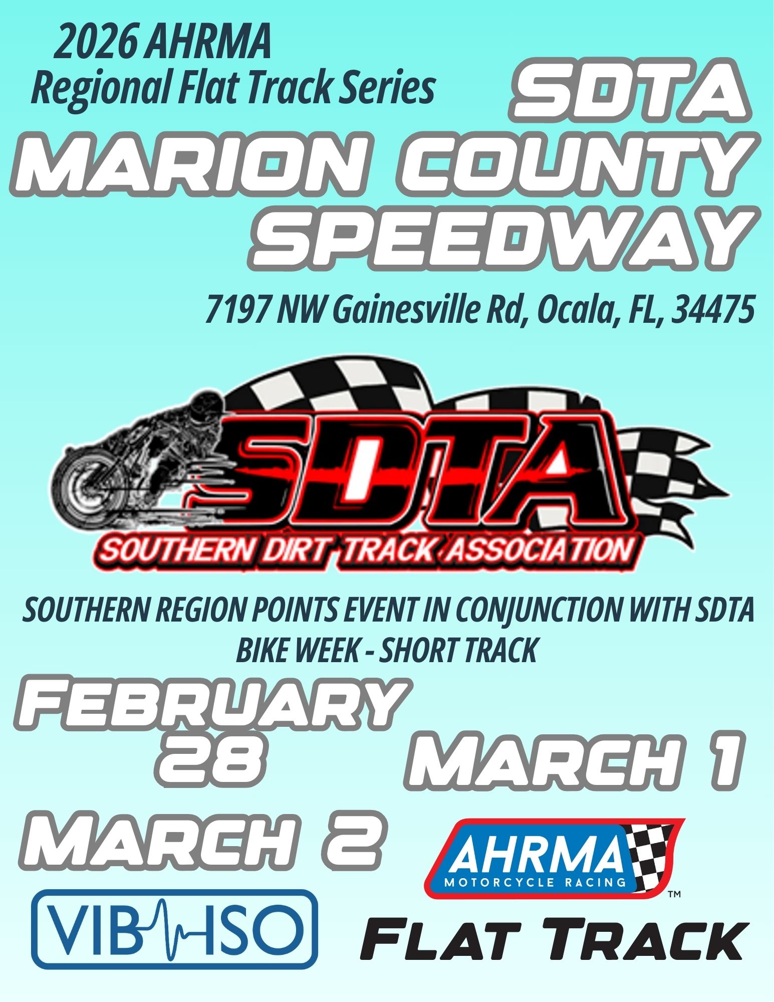 AHRMA Flat Track