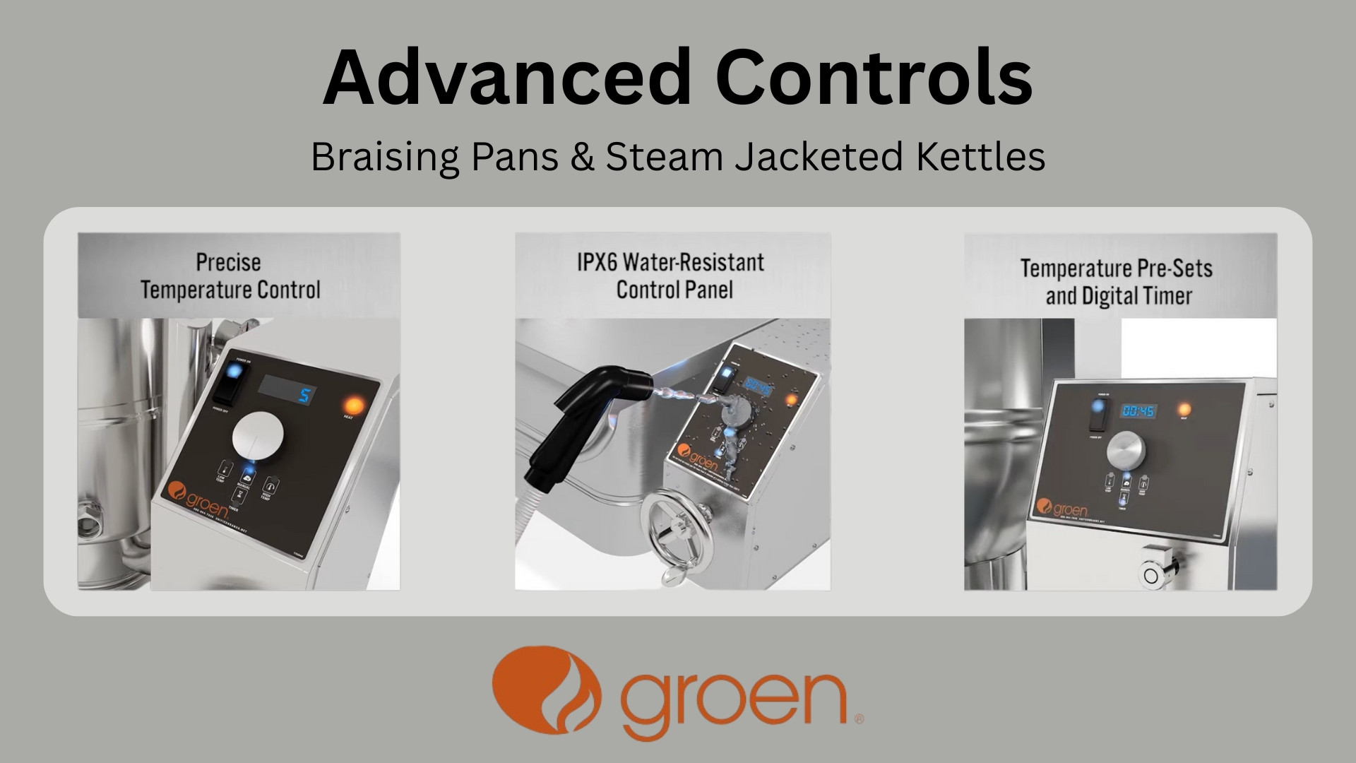 Fischer - Advanced controls mean smarter, smoother cooking. Groen ...