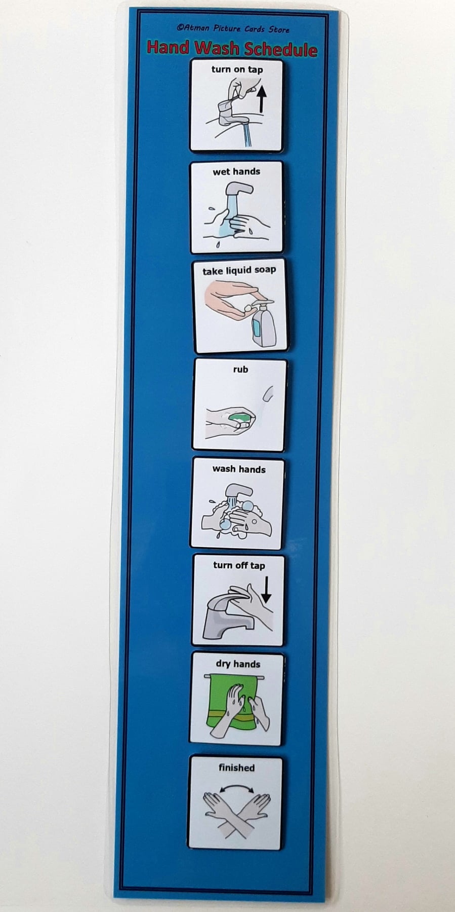Hand Washing Visual Schedule Hand Washing Visual By Fun First Therapy