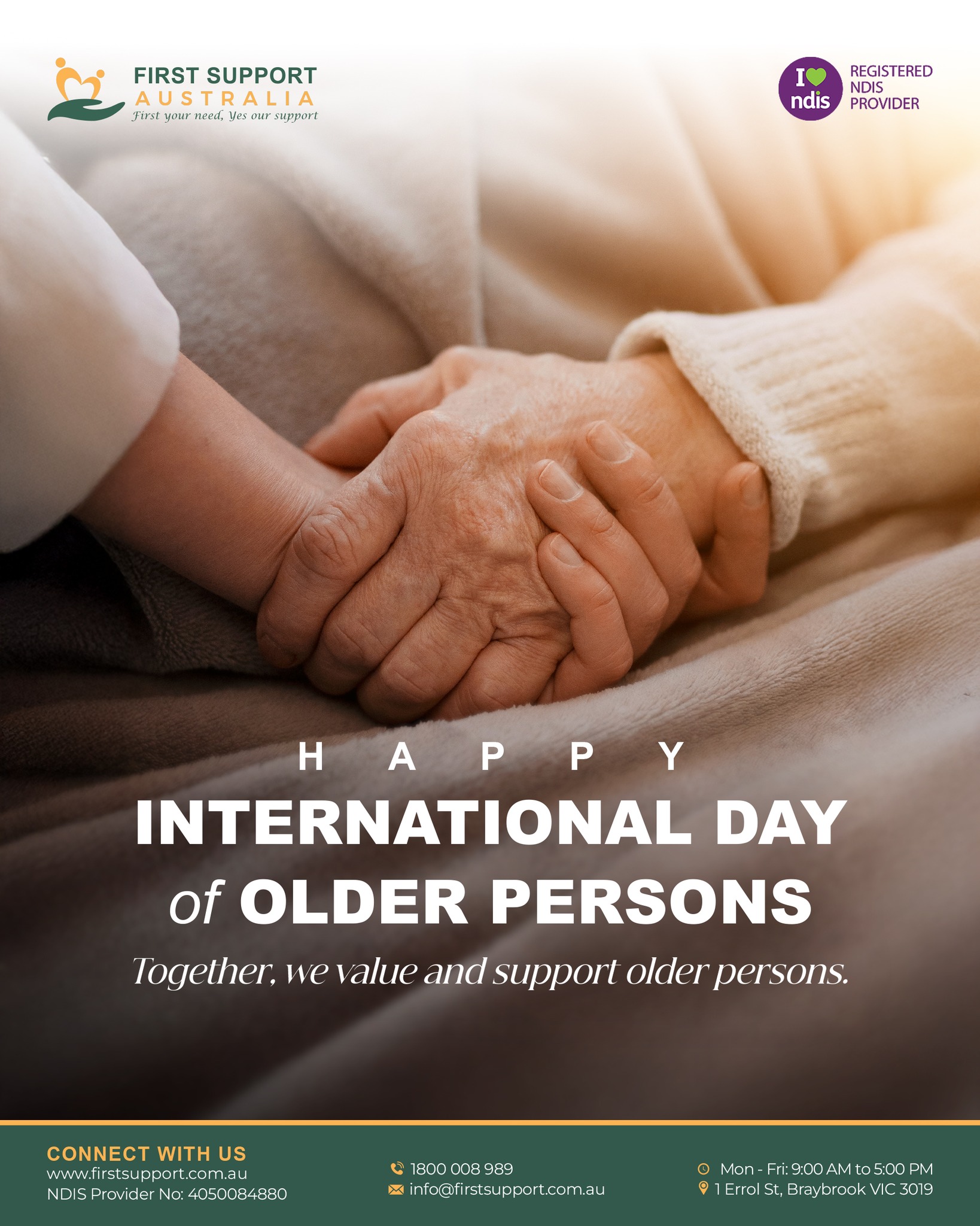 Today, we join in recognising... - First Support Australia | Facebook