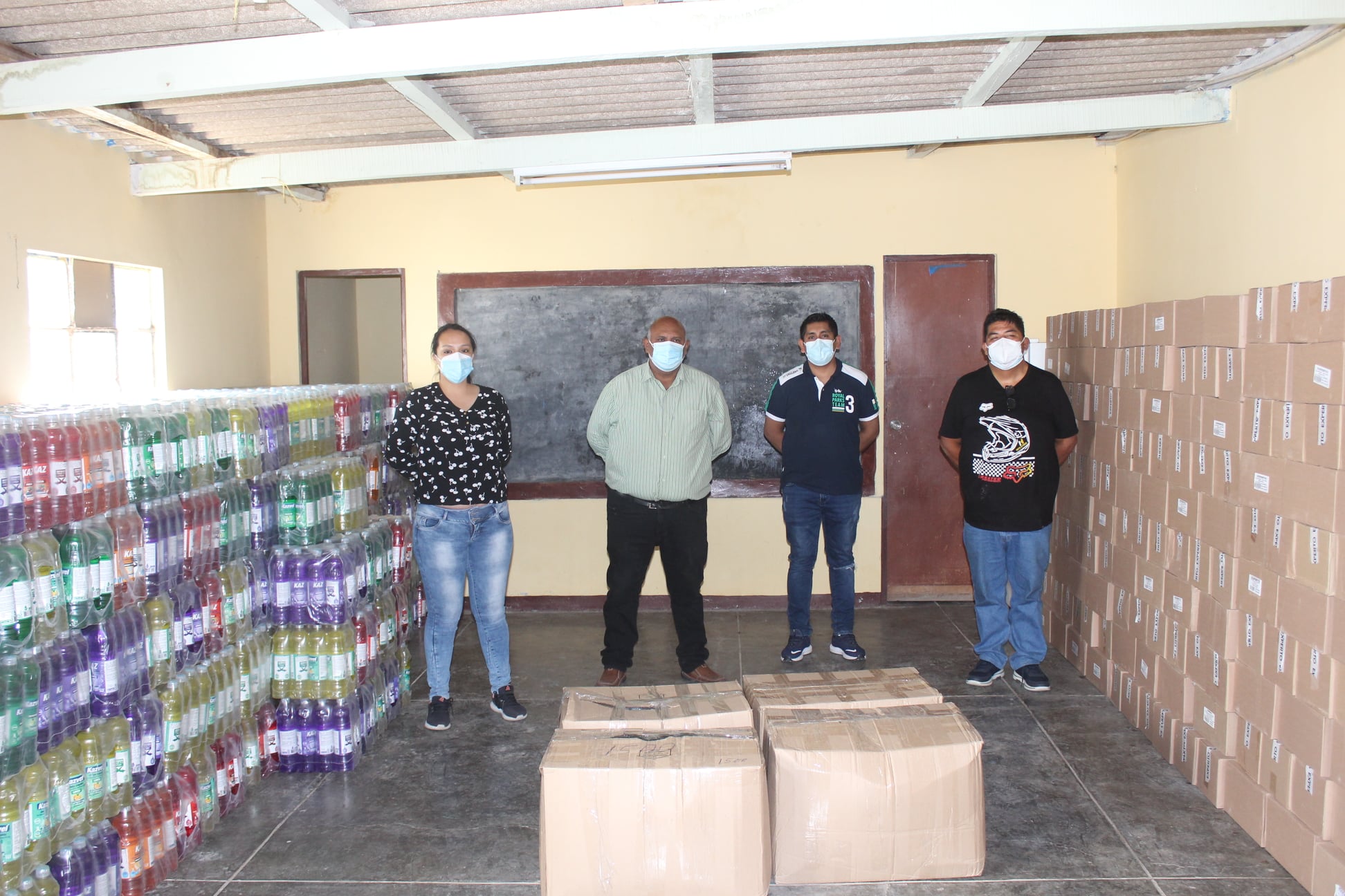 📌“DONACIÓN DE MATERIAL... - Como en Casa Pollos y Parrillas | Facebook