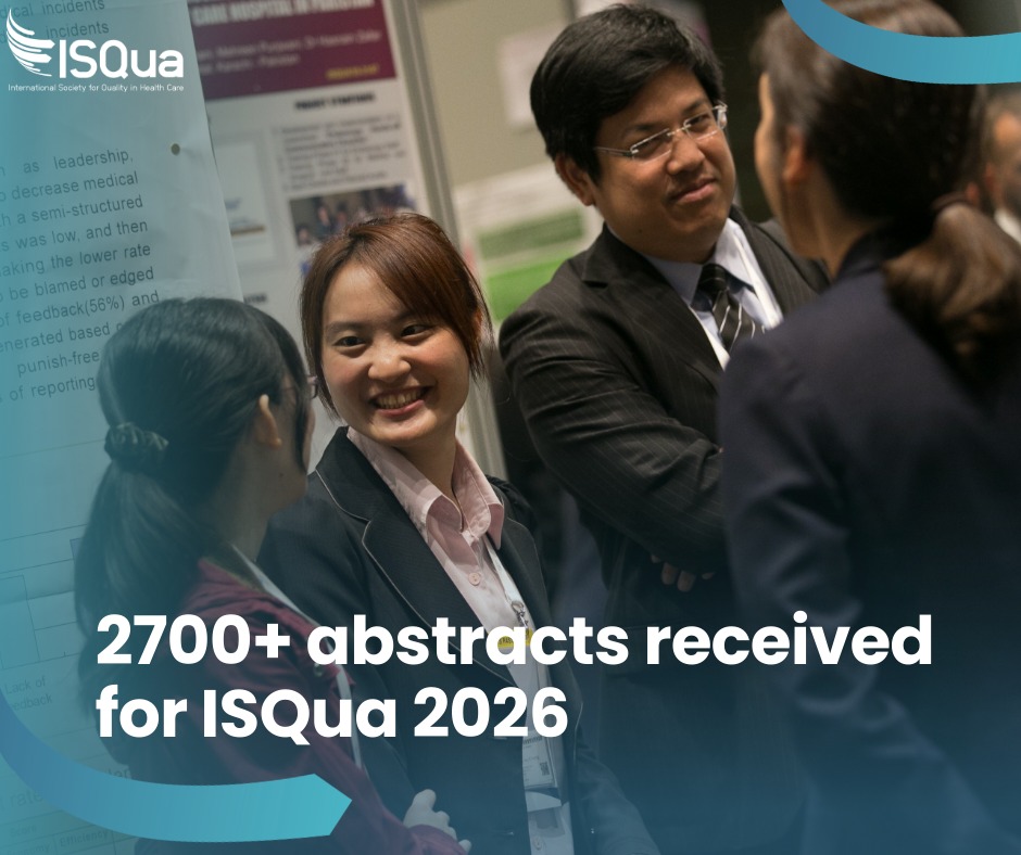 We’re thrilled! The ISQua 2026 Call for Abstracts drew a record 2,700 ...