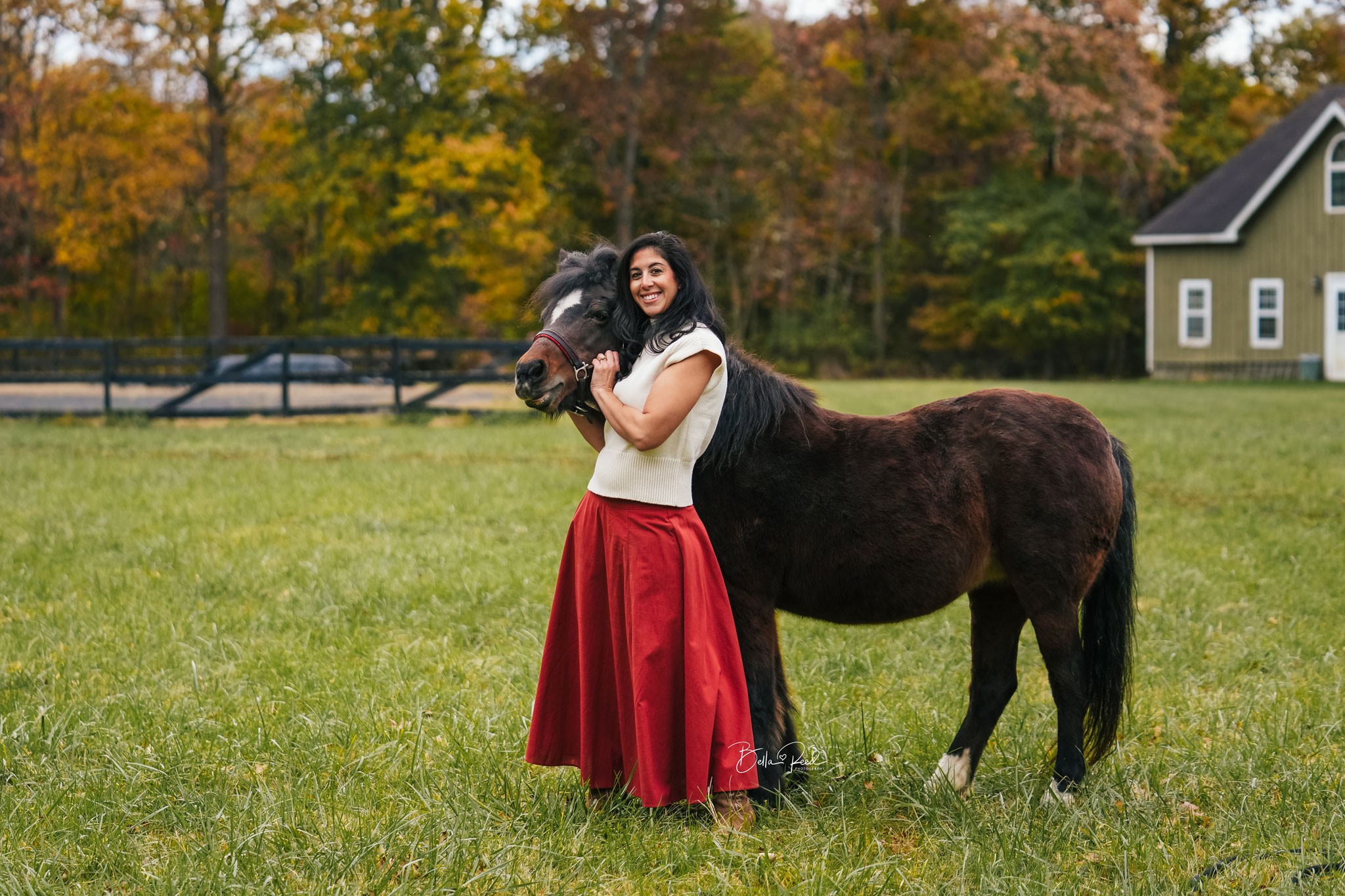 Bella-Reed - Dr. Jen Torres had a photoshoot yesterday on her farm with ...