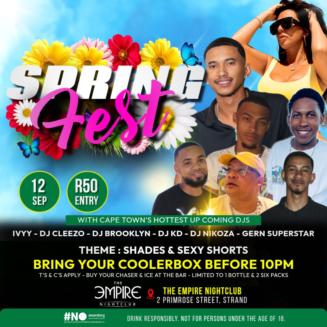 The Empire - Fri 12 Sep - Spring Fest 💫 -Doors open at 8pm! -Bring your ...