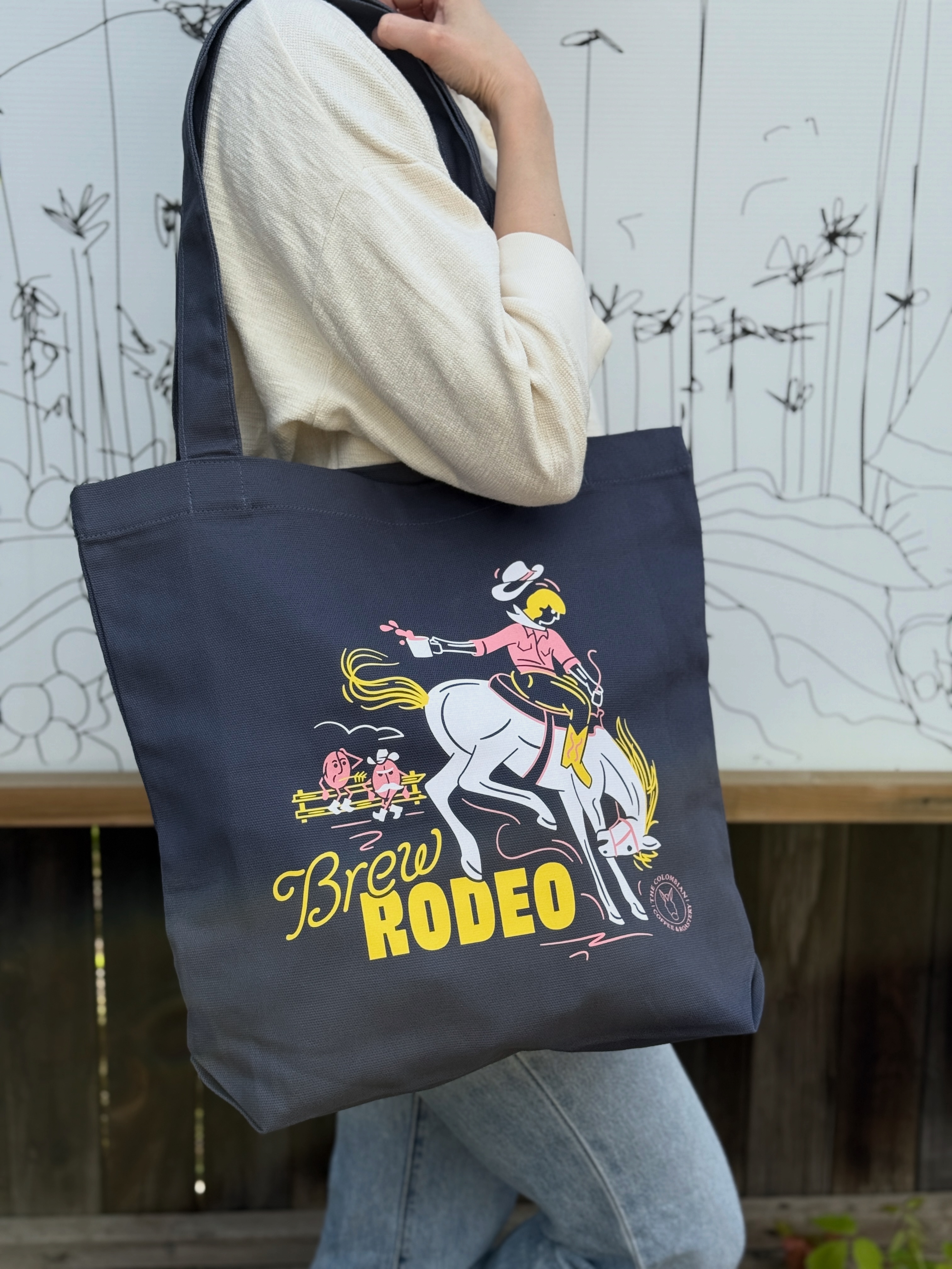 Brew Rodeo ?// Our original rodeo coffee illustration by Lundy is 