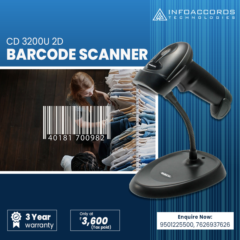Infoaccords - Buy 2D Wireless Barcode Scanner with advanced next ...