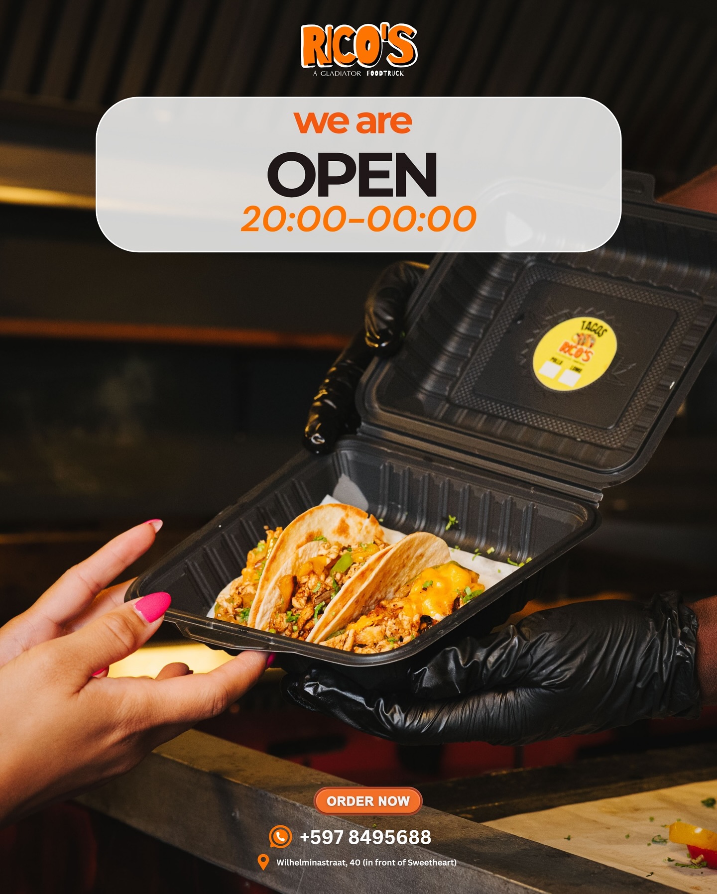 Rico's - We’re OPEN and ready to serve your favorite Soft Shell Tacos ...