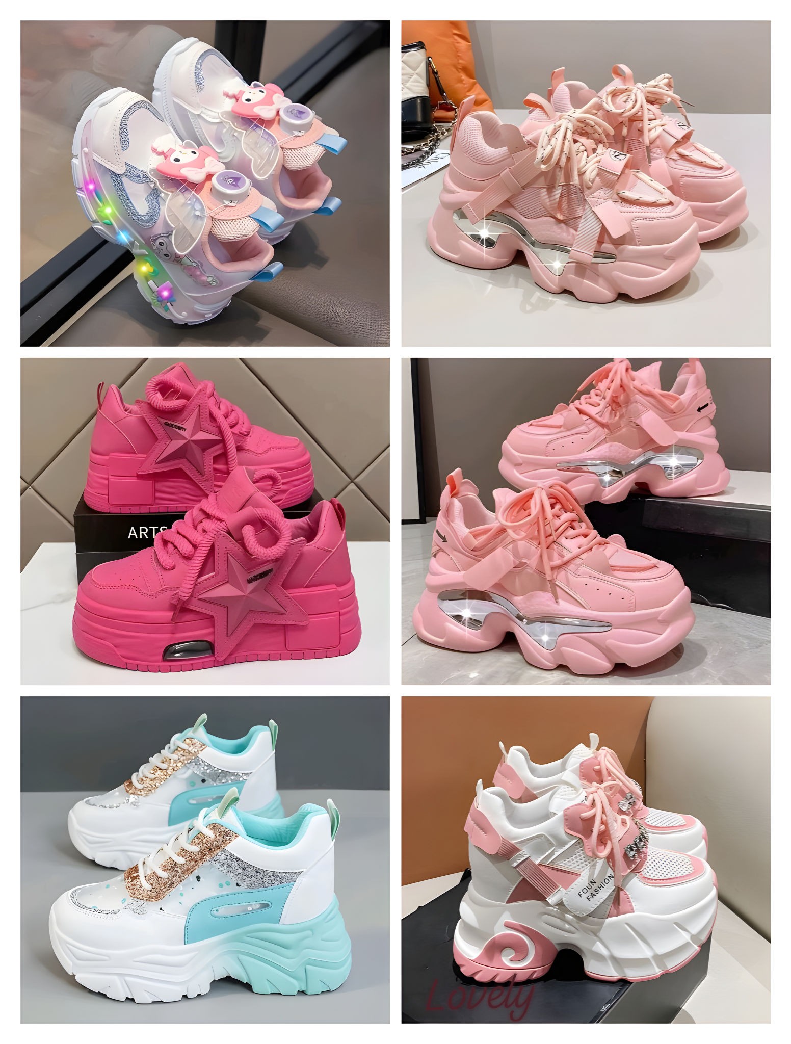 Beautiful shoes for girls