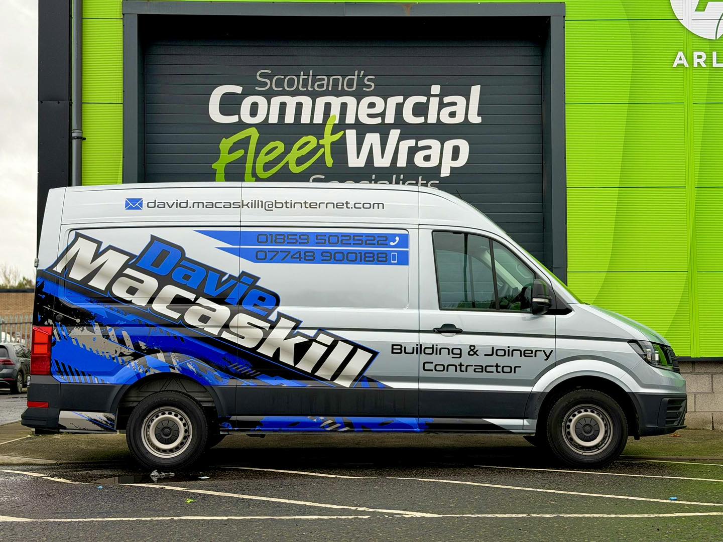CubeWraps - Commercial Vehicle Branding Specialists | Hamilton
