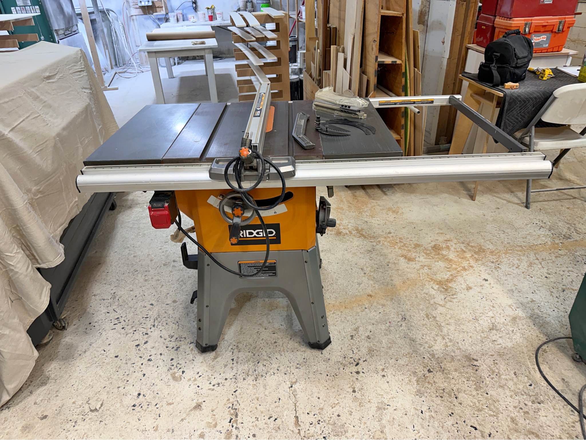 RIDGID R4512 10 inch Table Saw - Saws & Blades - Whiteford, Maryland ...