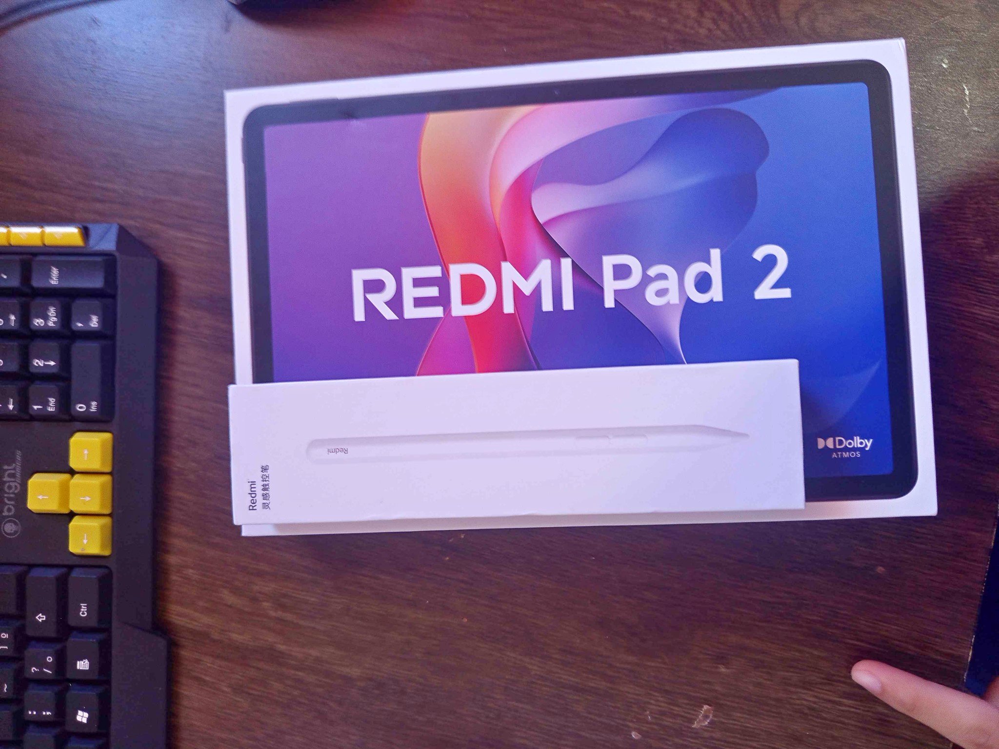 Tablet Redmi Pad 2+caneta original com rejeição a palma , 8GB Ram 256gb ...