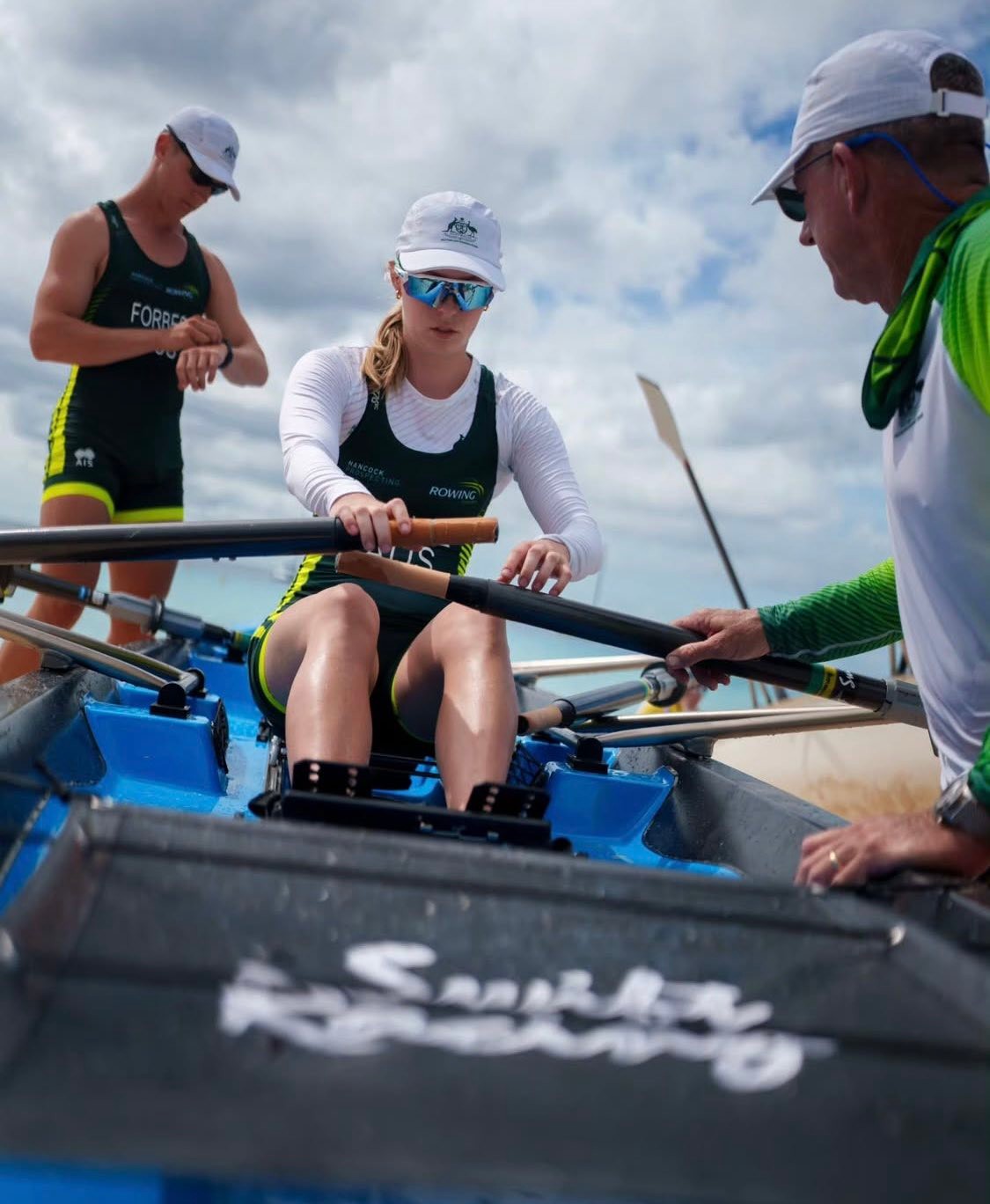 Rockhampton Fitzroy Rowing Club Inc. - Kate officially cracking the ...