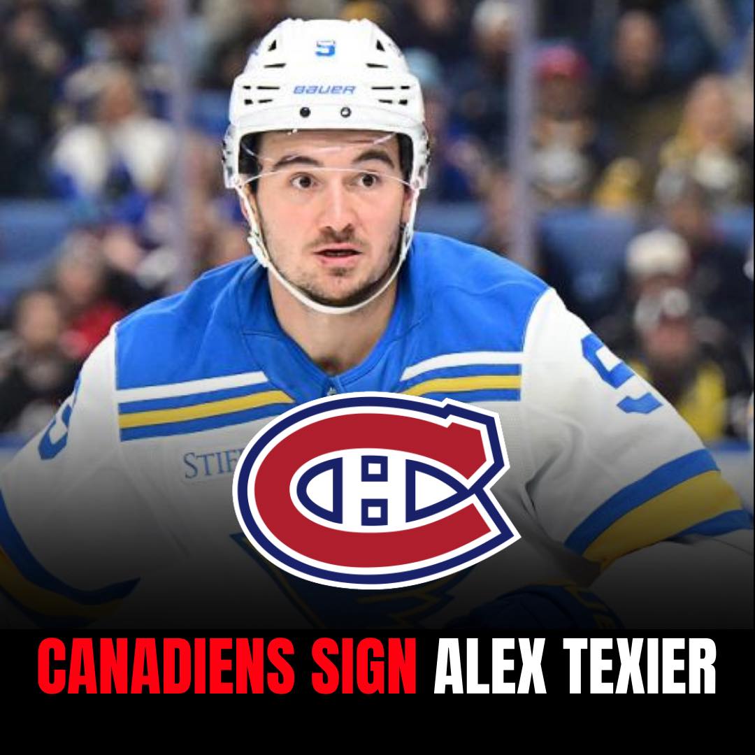 Habs - TEXIER SIGNED 🚨 ️ Details: https://www.allhabs.com/nhl-team ...