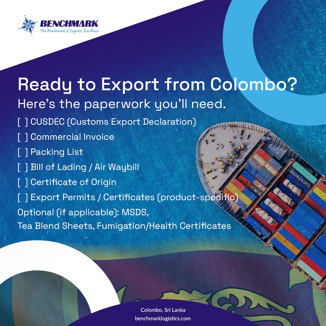 Benchmark Logistics International PVT LTD | Colombo