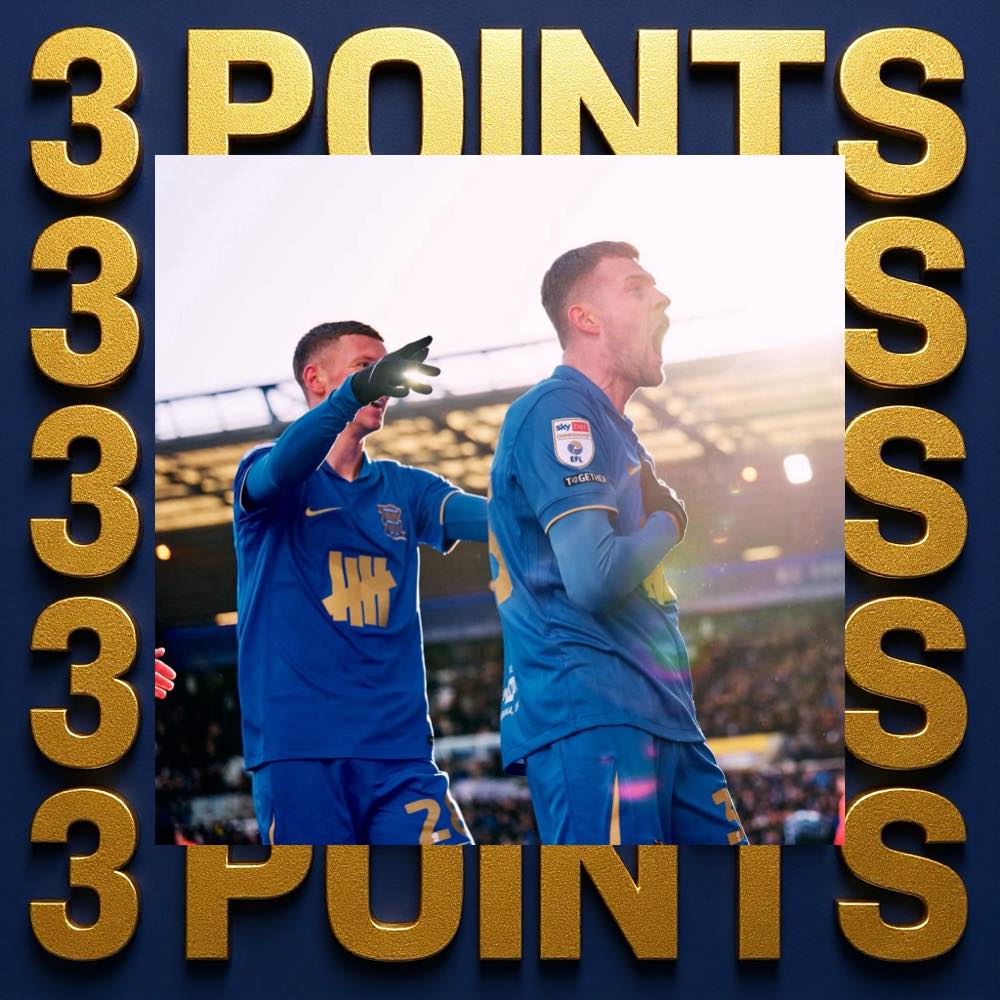 [FULL-TIME] Blues 3 Coventry 2 |... - KRO - Birmingham City | Facebook