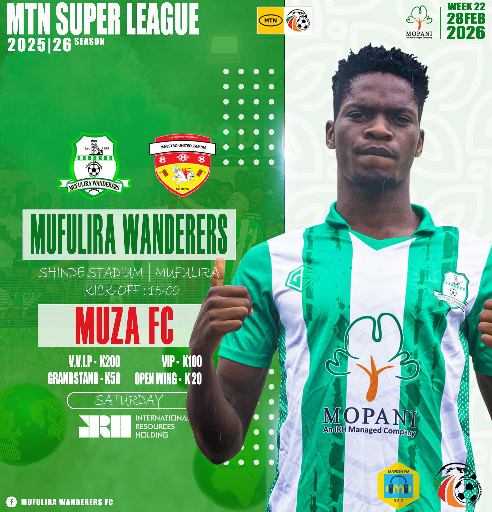 Mufulira Wanderers F.c added a... - Mufulira Wanderers F.c
