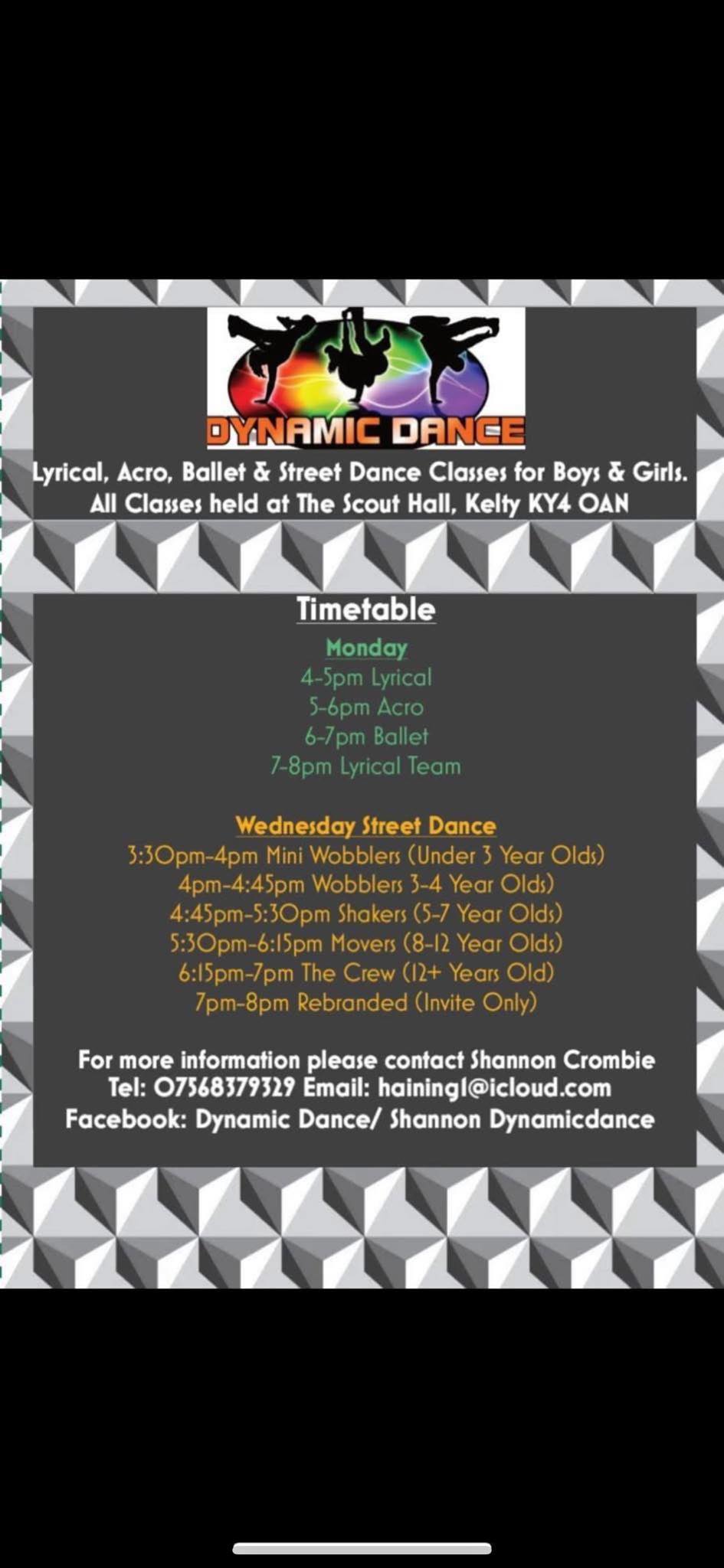 Clever - Dynamic Dance Are Now Enrolling for 2026! Dynamic Dance offers ...