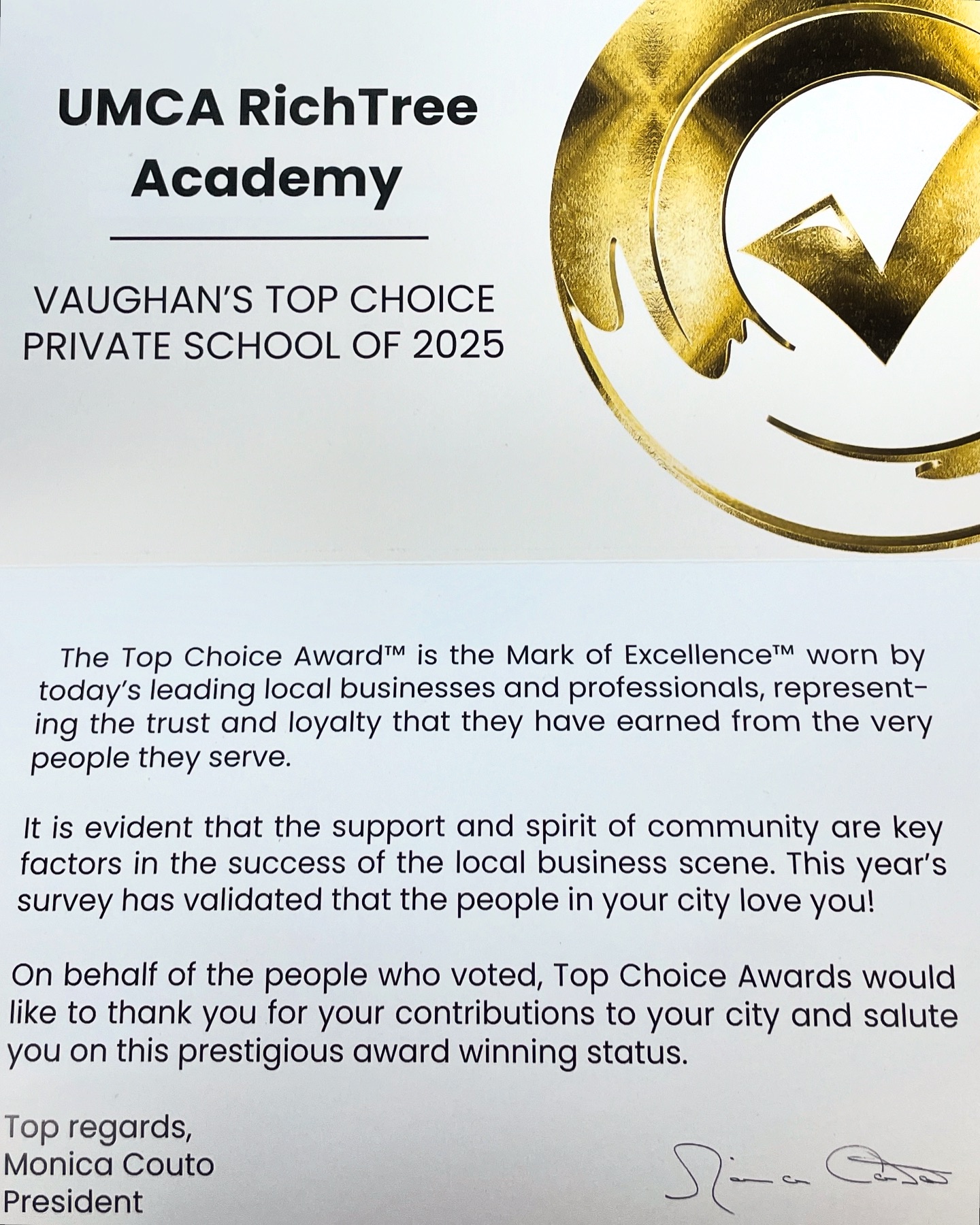 UMCA RichTree Academy | Vaughan ON