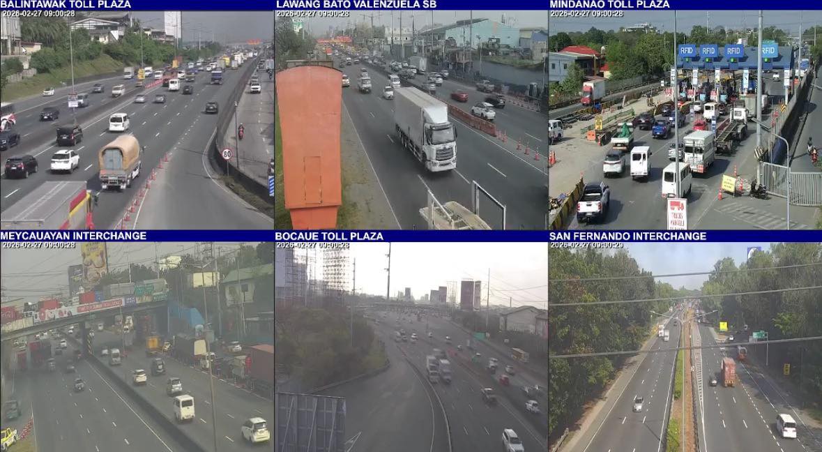 NLEX - #NLEXTrafficUpdate February 27, 2026 | 9:00am Balintawak Toll ...