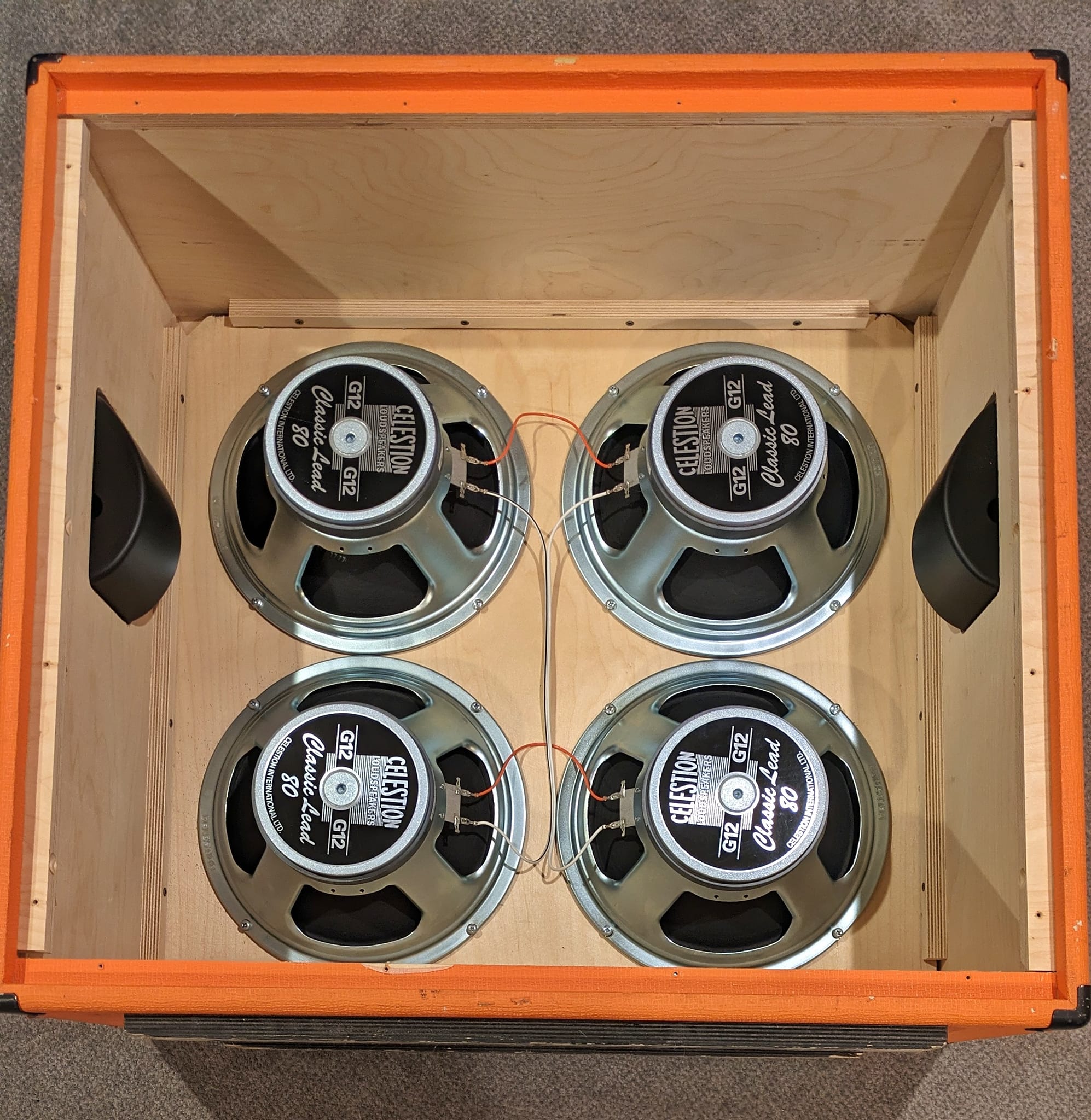 Upgrading to 2009 8ohm Classic Lead 80s in Orange PPC 412 cab