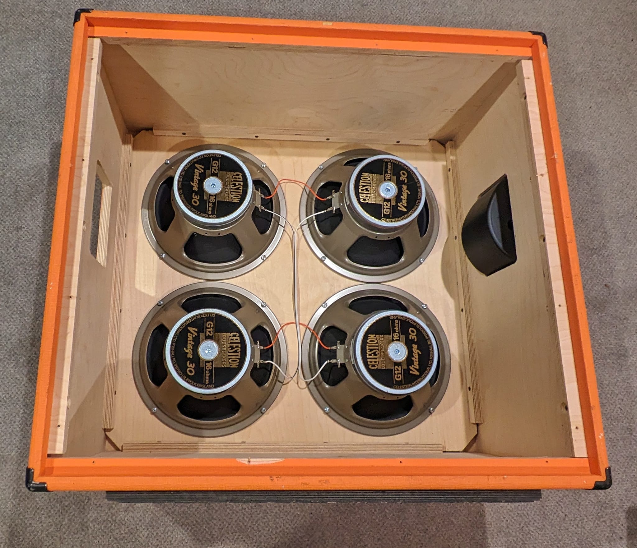 Upgrading to 2009 8ohm Classic Lead 80s in Orange PPC 412 cab