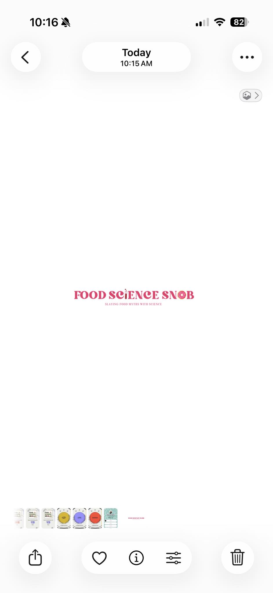 Food Science Snob