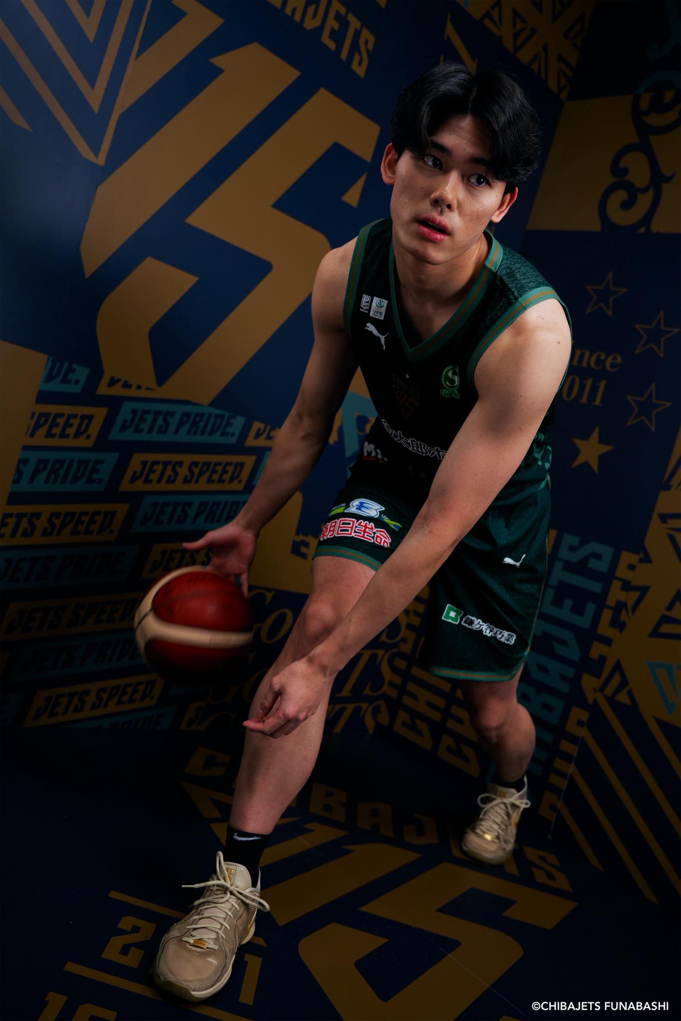千葉ジェッツふなばし - CHIBAJETS 15th ANNIVERSARY UNIFORM. #千葉