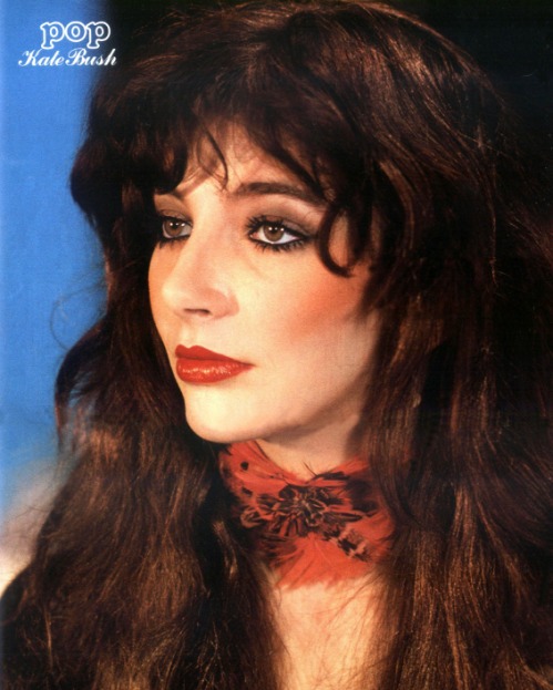 Kate Bush, poster from swiss magazine POP, 1978