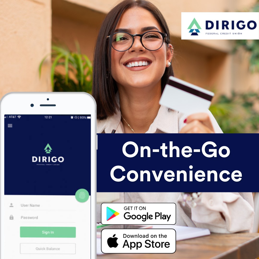 For a convenient, simple way... - Dirigo Federal Credit Union | Facebook