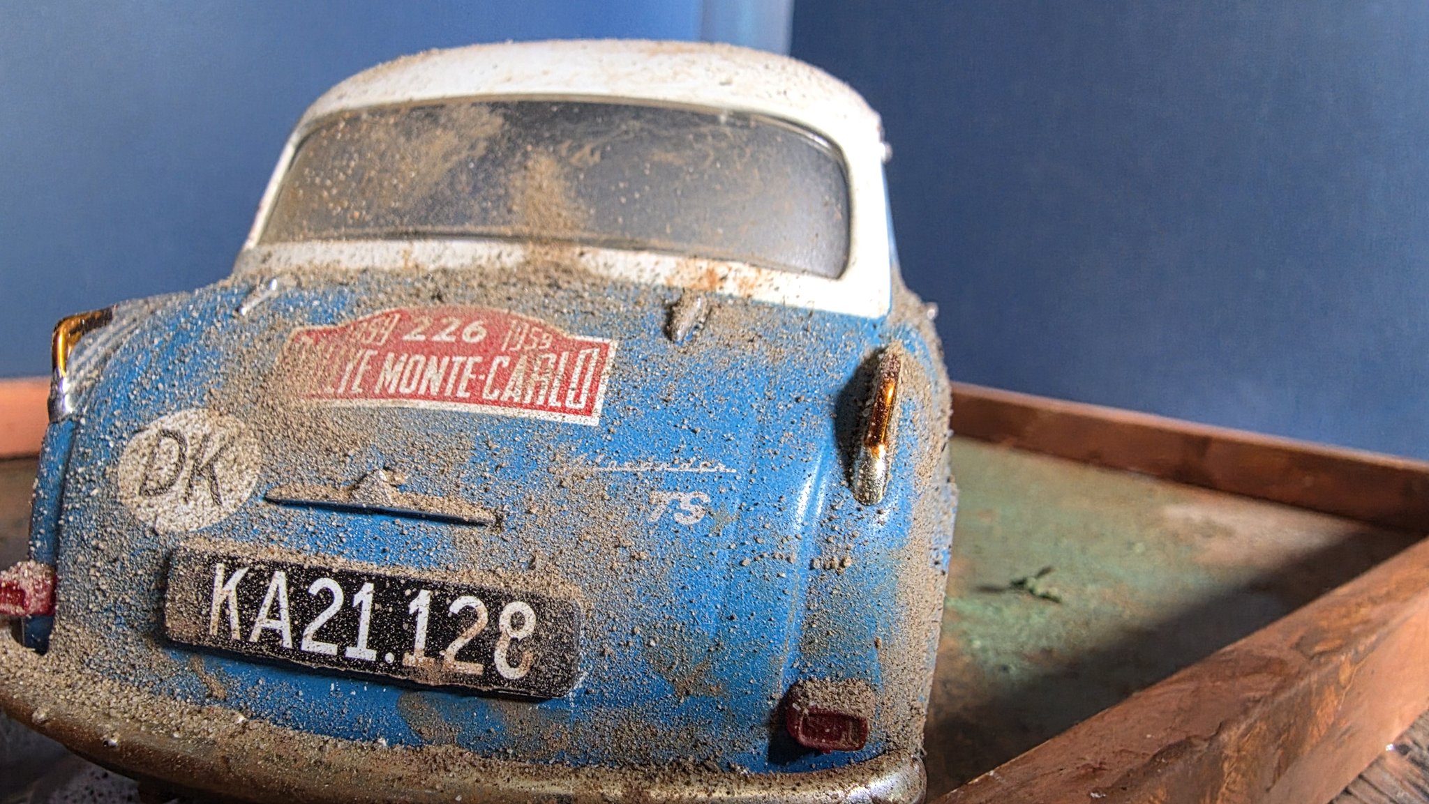 Building 1959 Monte Carlo Rally Diorama With Alexander Lloyd Model