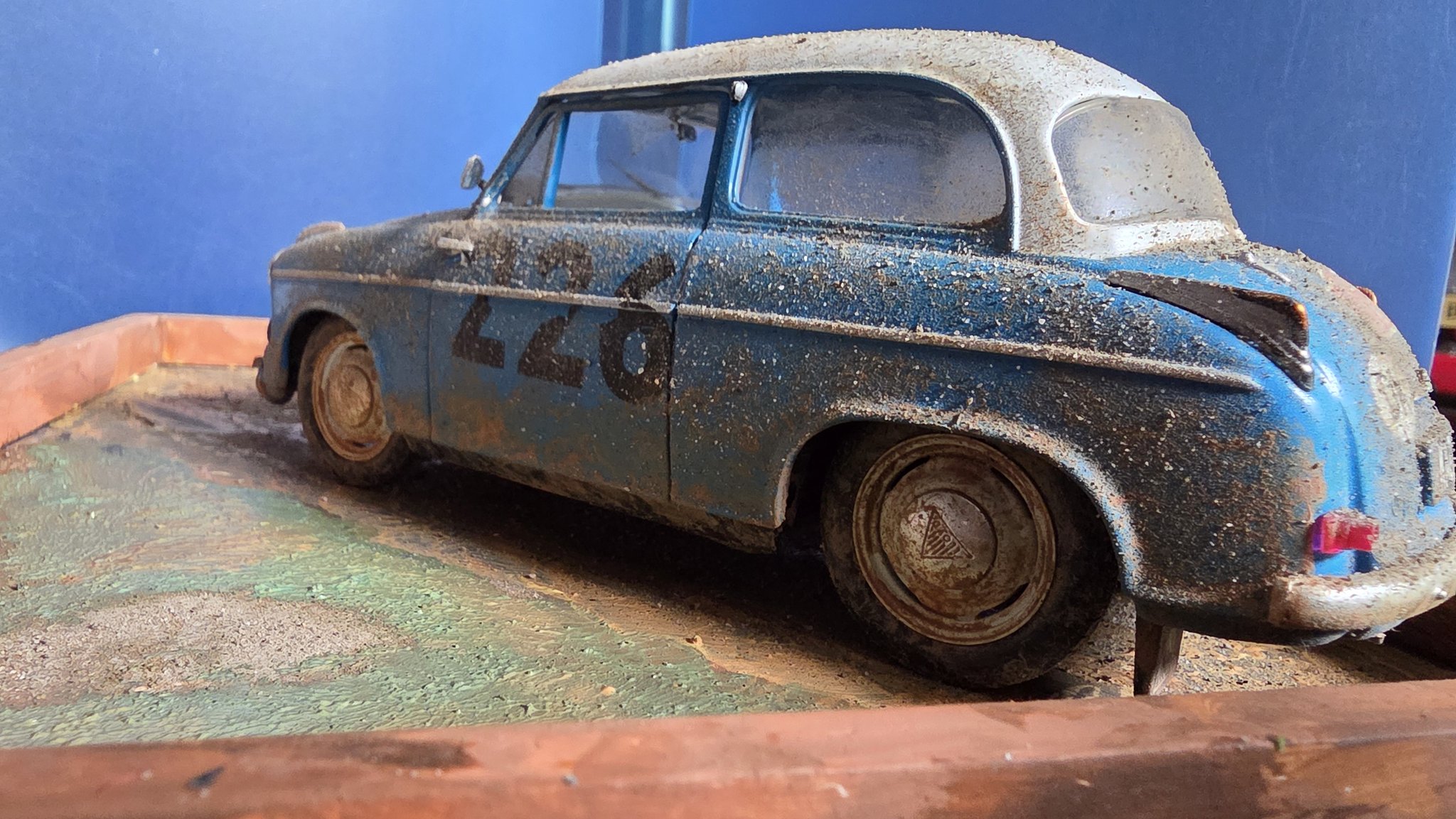 Building 1959 Monte Carlo Rally Diorama With Alexander Lloyd Model