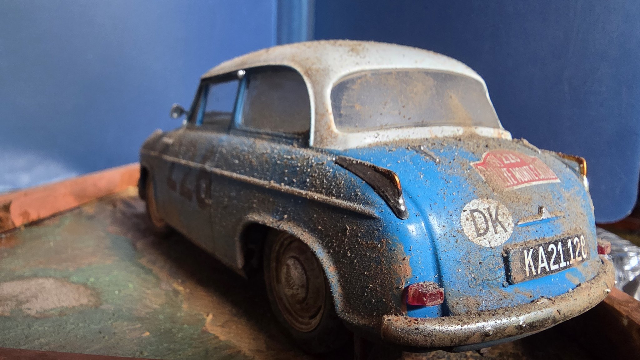 Building 1959 Monte Carlo Rally Diorama With Alexander Lloyd Model