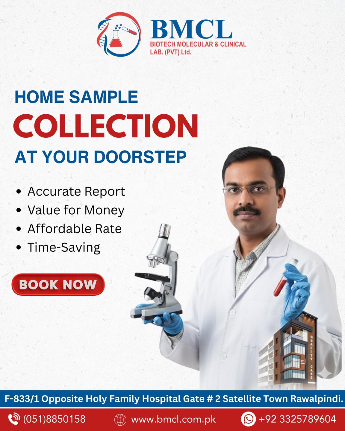 BMCL Biotech Molecular & Clinical Lab | Rawalpindi
