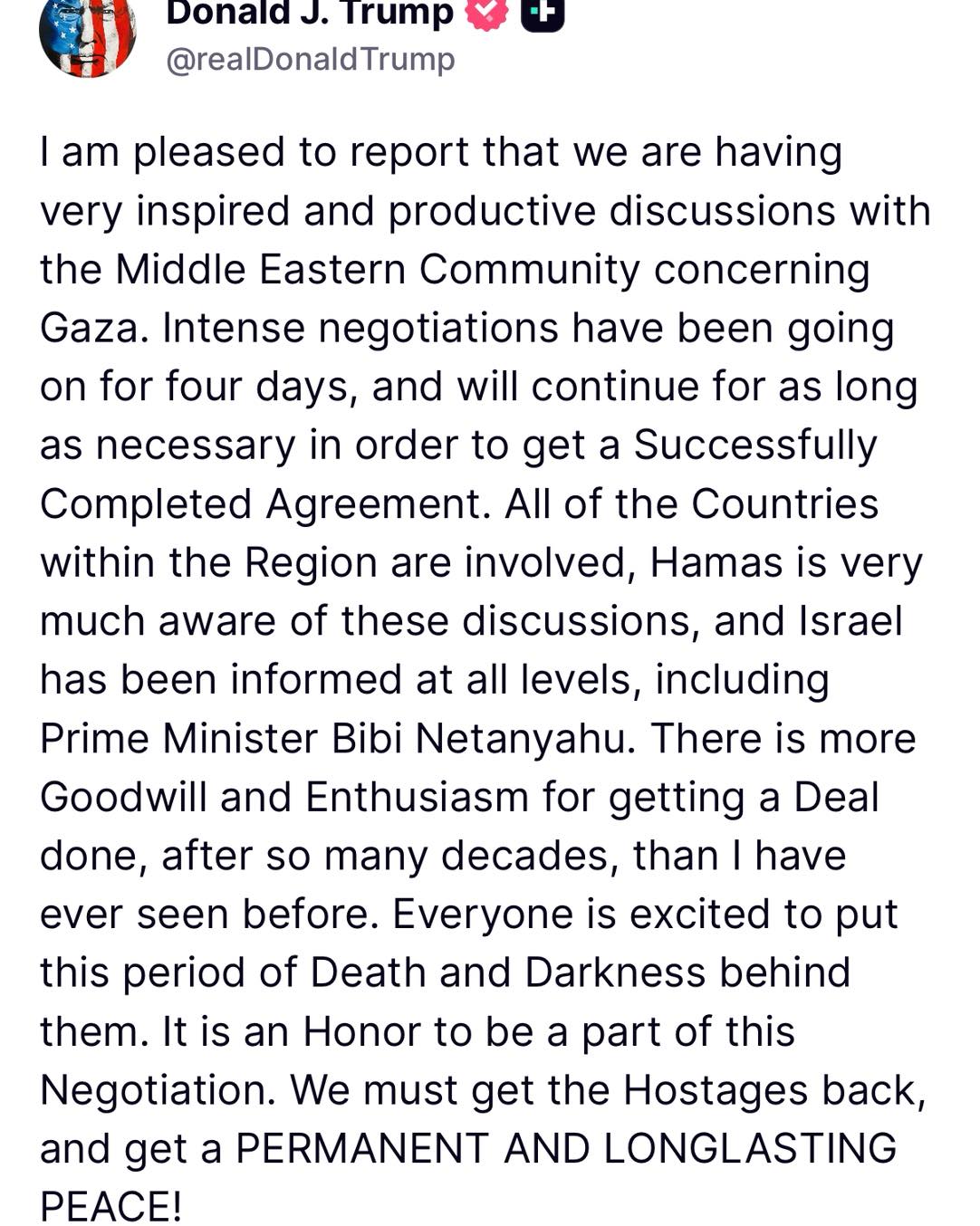 Brian Lilley - More details from Trump on a possible peace... | Facebook